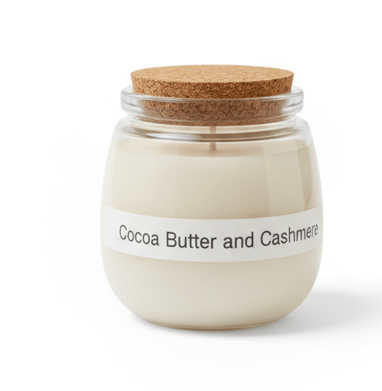 7oz Cocoa Butter and Cashmere Scented Candle - Anne’s Candle Boutique