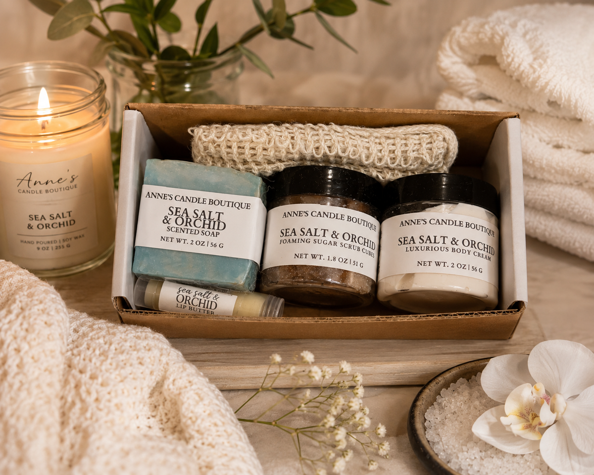Sea Salt & Orchid Self-Care Gift Set