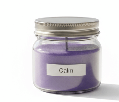 8oz Calm Scented Candle - Anne’s Candle Boutique