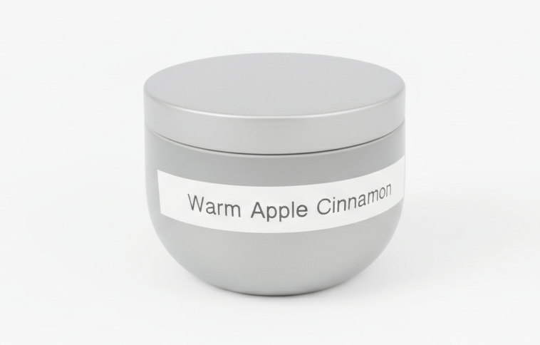 8oz Warm Apple Cinnamon Scented Candle - Anne’s Candle Boutique