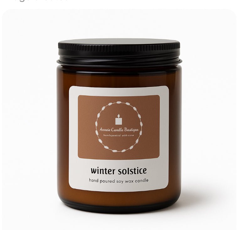 9oz Winter Solstice Scented Candle - Anne’s Candle Boutique