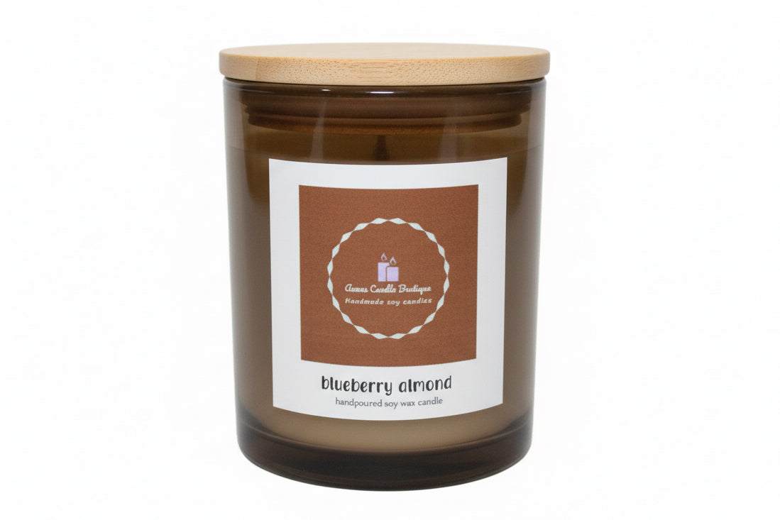Blueberry Almond Scented Candle