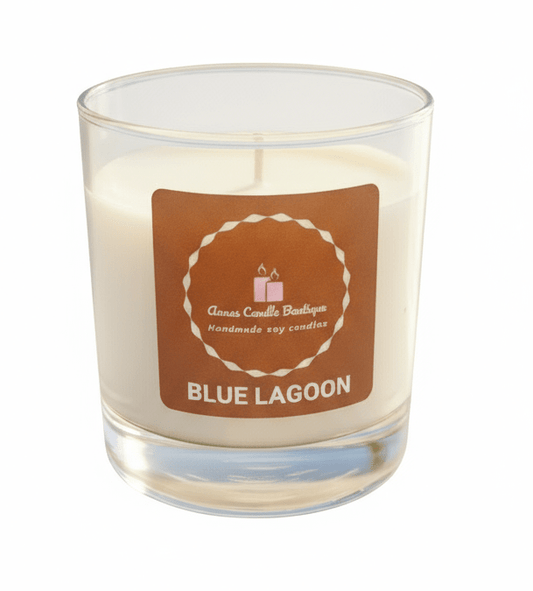 11oz Blue Lagoon Scented Candle - Anne’s Candle Boutique
