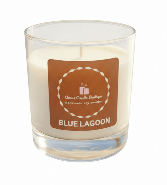 11oz Blue Lagoon Scented Candle - Anne’s Candle Boutique