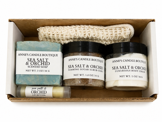 Sea Salt & Orchid Self-Care Gift Set