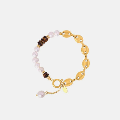 18K Gold - Plated Titanium Steel Bracelet - Anne’s Candle Boutique