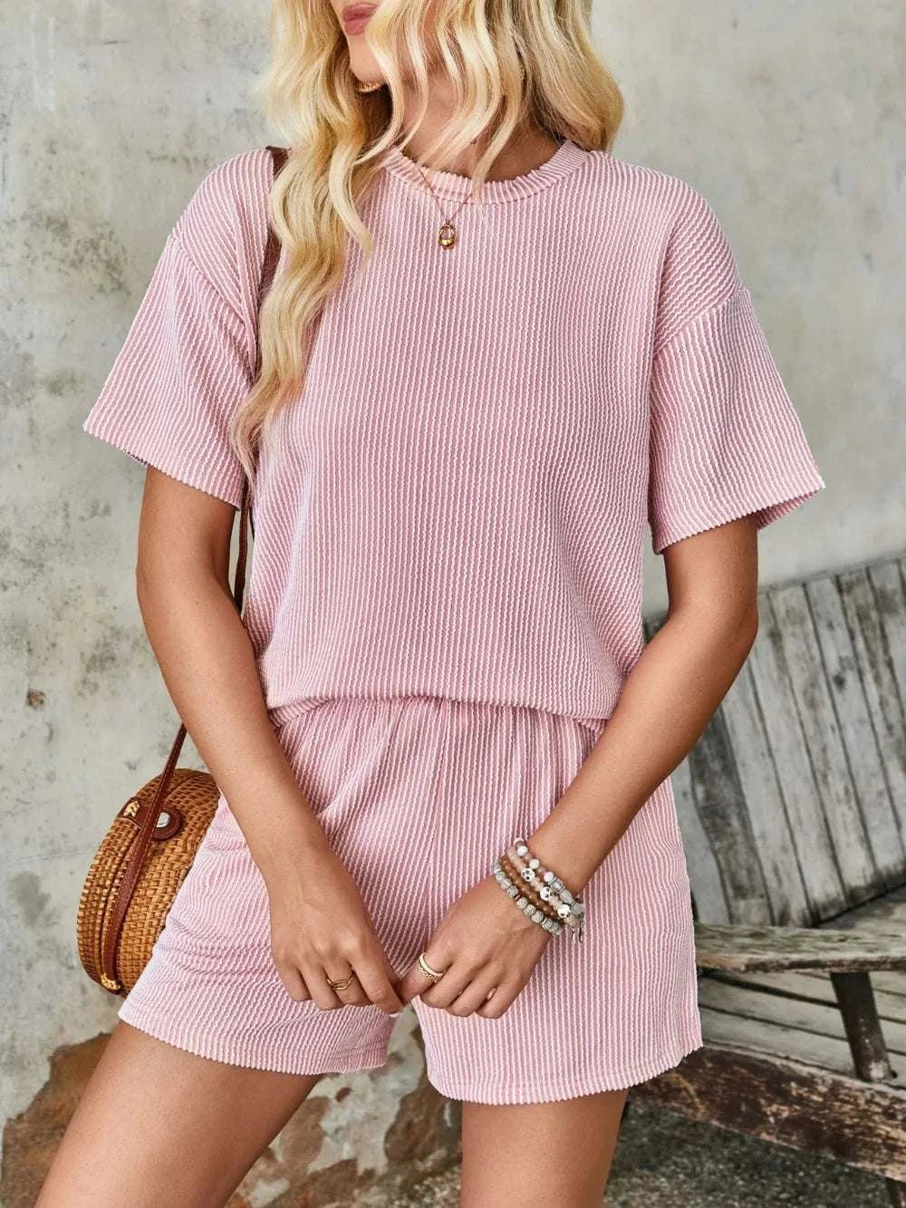Lovelet Textured Round Neck