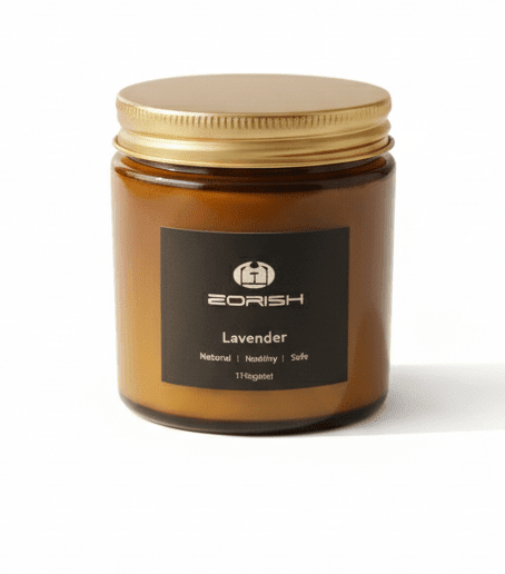 4oz Lavender Scented Candle - Anne’s Candle Boutique