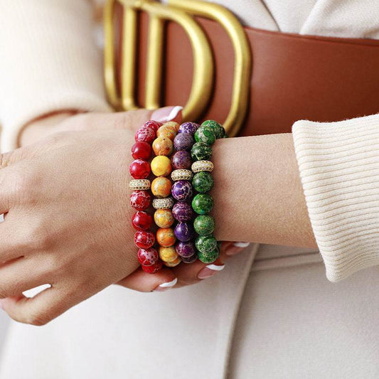 Natural Stone Beaded