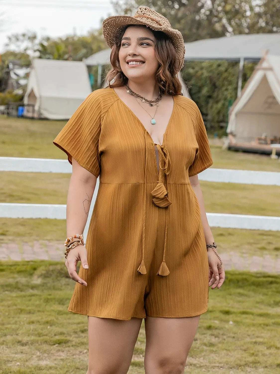 Plus Size V-Neck