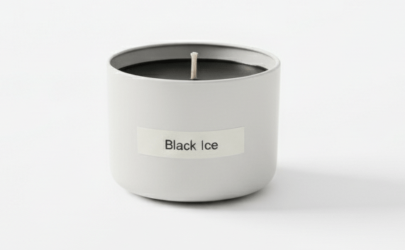 8oz Black Ice Scented Candle - Anne’s Candle Boutique