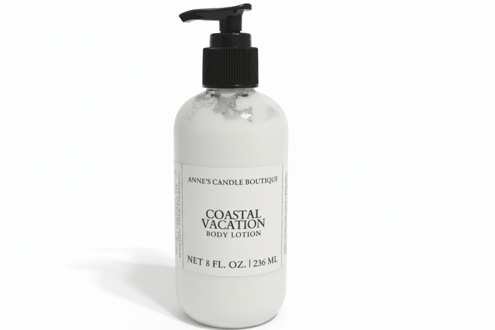 8oz Coastal Vacation Body Lotion - Anne’s Candle Boutique