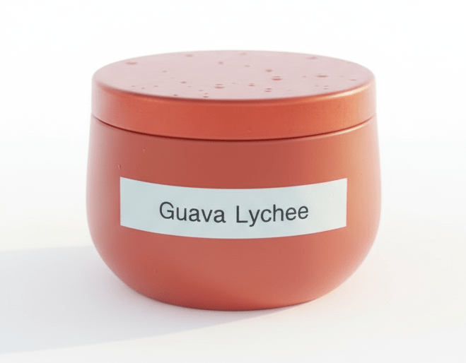 8oz Guava Lychee Scented Candle - Anne’s Candle Boutique