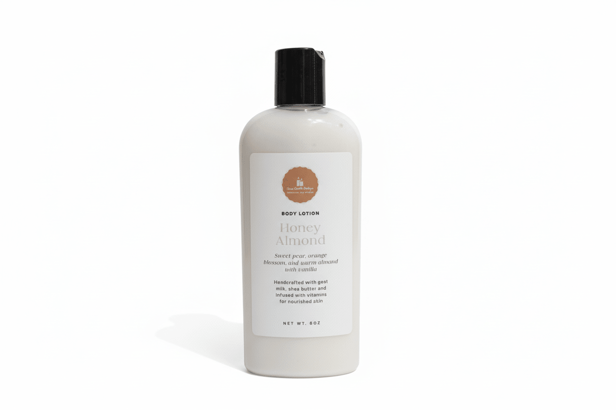 8oz Honey Almond Body Lotion - Anne’s Candle Boutique