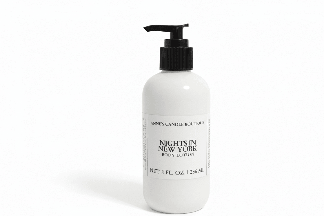 8oz Nights in New York Body Lotion - Anne’s Candle Boutique