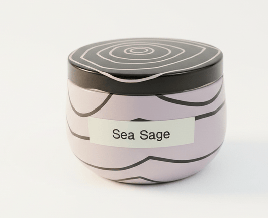 8oz Sea Sage Scented Candle - Anne’s Candle Boutique