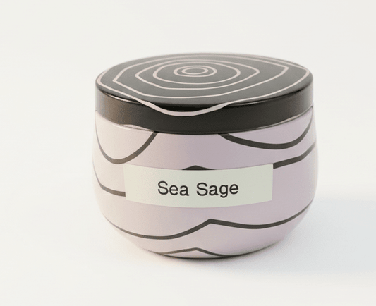 8oz Sea Sage Scented Candle - Anne’s Candle Boutique
