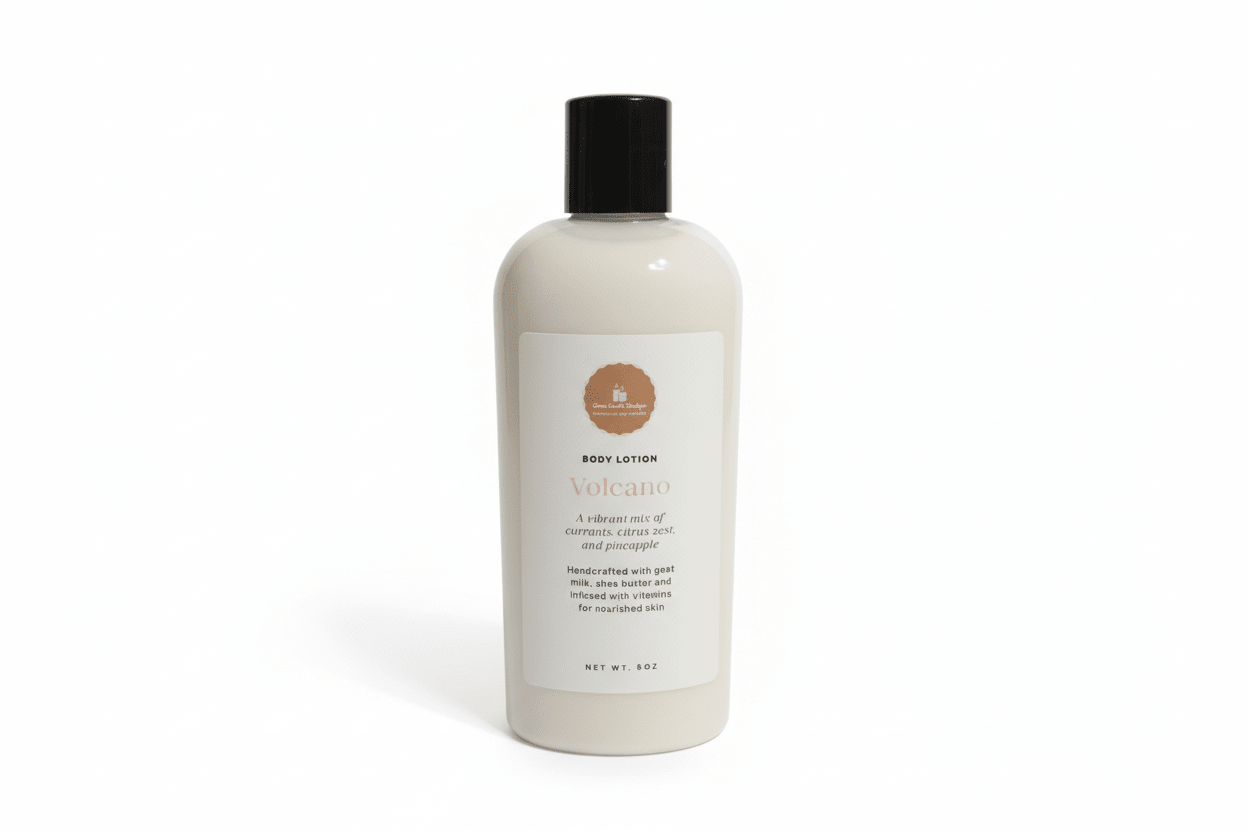 8oz Volcano Scented Body Lotion - Anne’s Candle Boutique