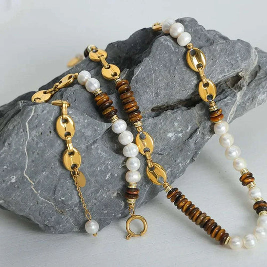 18K Gold-Plated Titanium Steel