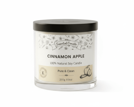 9oz Cinnamon Apple Scented Candle - Anne’s Candle Boutique