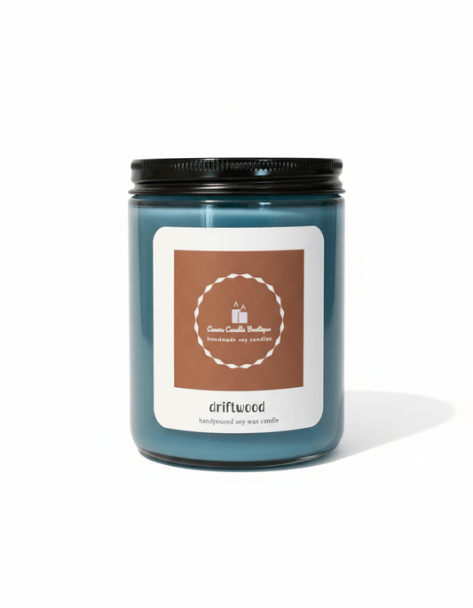 9oz Driftwood Scented Candle - Anne’s Candle Boutique