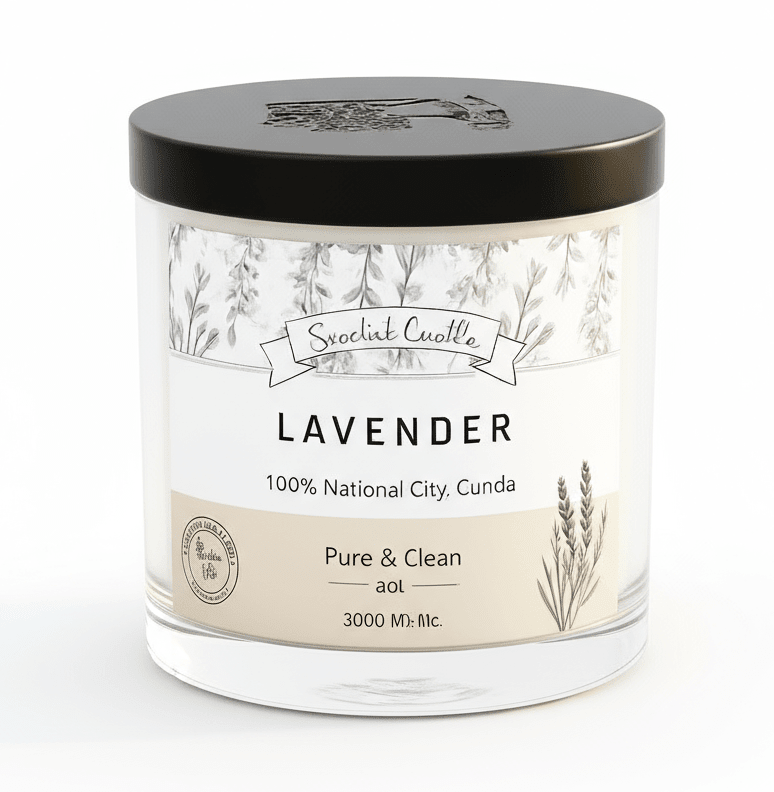 9oz Lavender Scented Candle - Anne’s Candle Boutique