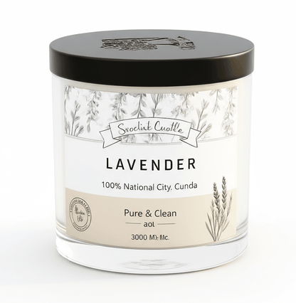 9oz Lavender Scented Candle - Anne’s Candle Boutique