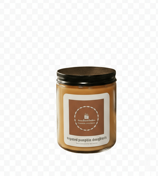 9oz Sugared Pumpkin Donuts Scented Candle - Anne’s Candle Boutique