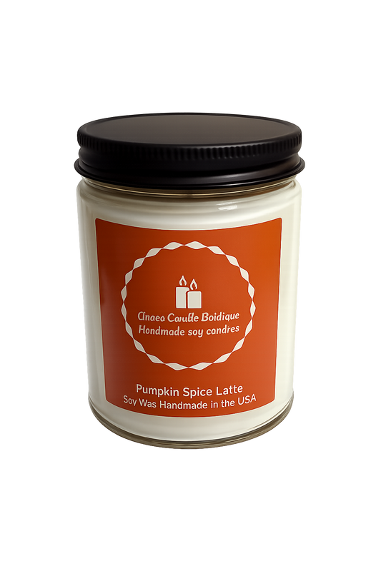 Pumpkin Spice Latte Soy Candle | Handmade Fall Candle