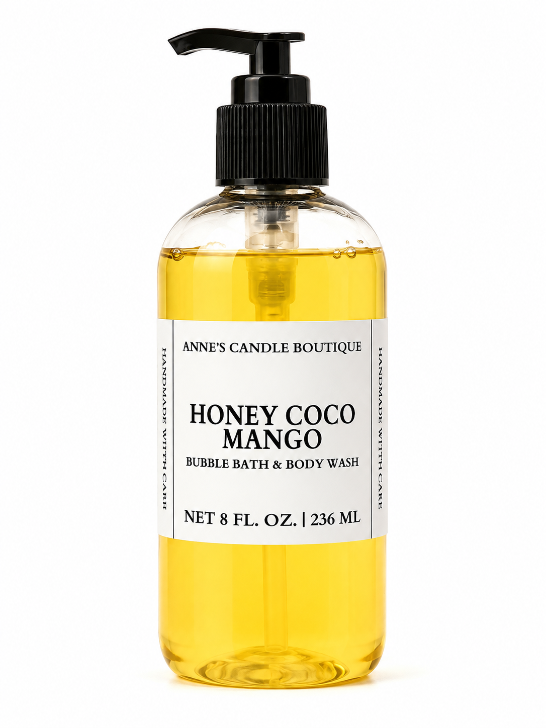 Honey Coco Mango Bubble Bath & Body Wash – 8 oz