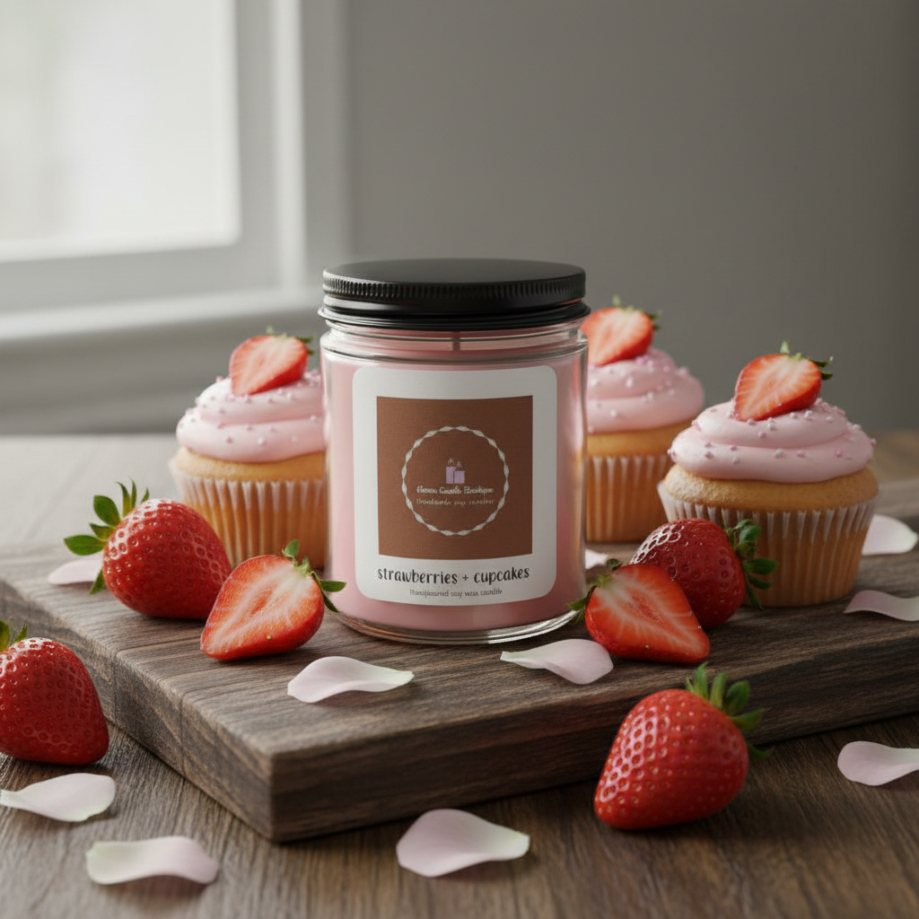 Strawberries and Cupcakes
