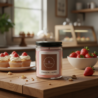 Strawberries and Cupcakes