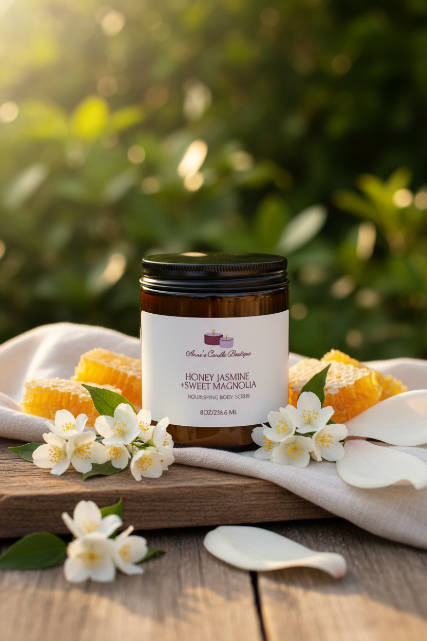 Honey Jasmine and Sweet Magnolia Body Scrub