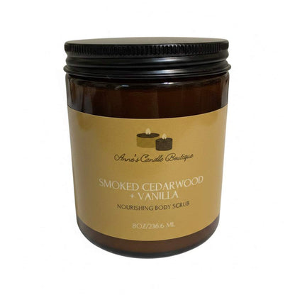 Smoked Cedarwood and Vanilla Body Scrub