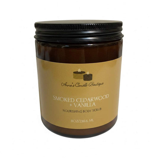 Smoked Cedarwood and Vanilla Body Scrub
