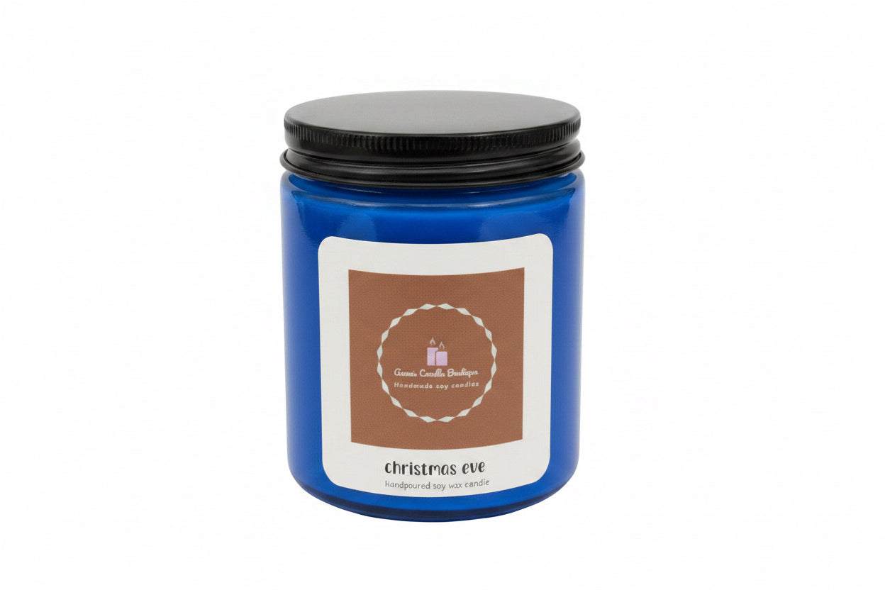 Christmas Eve Scented Candle | Hand Poured Soy Candle | Cozy Holiday Candle | Christmas Home Fragrance | Christmas Gift