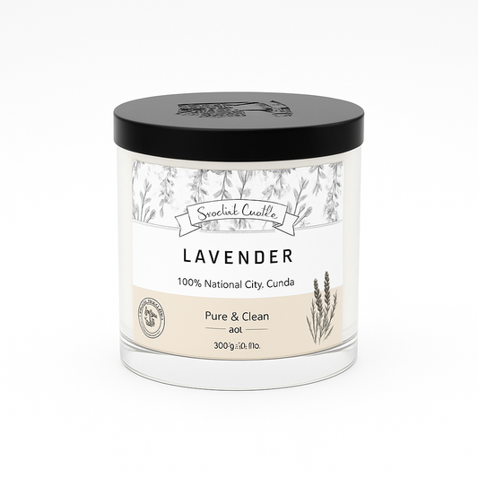 9oz Lavender Scented Candle