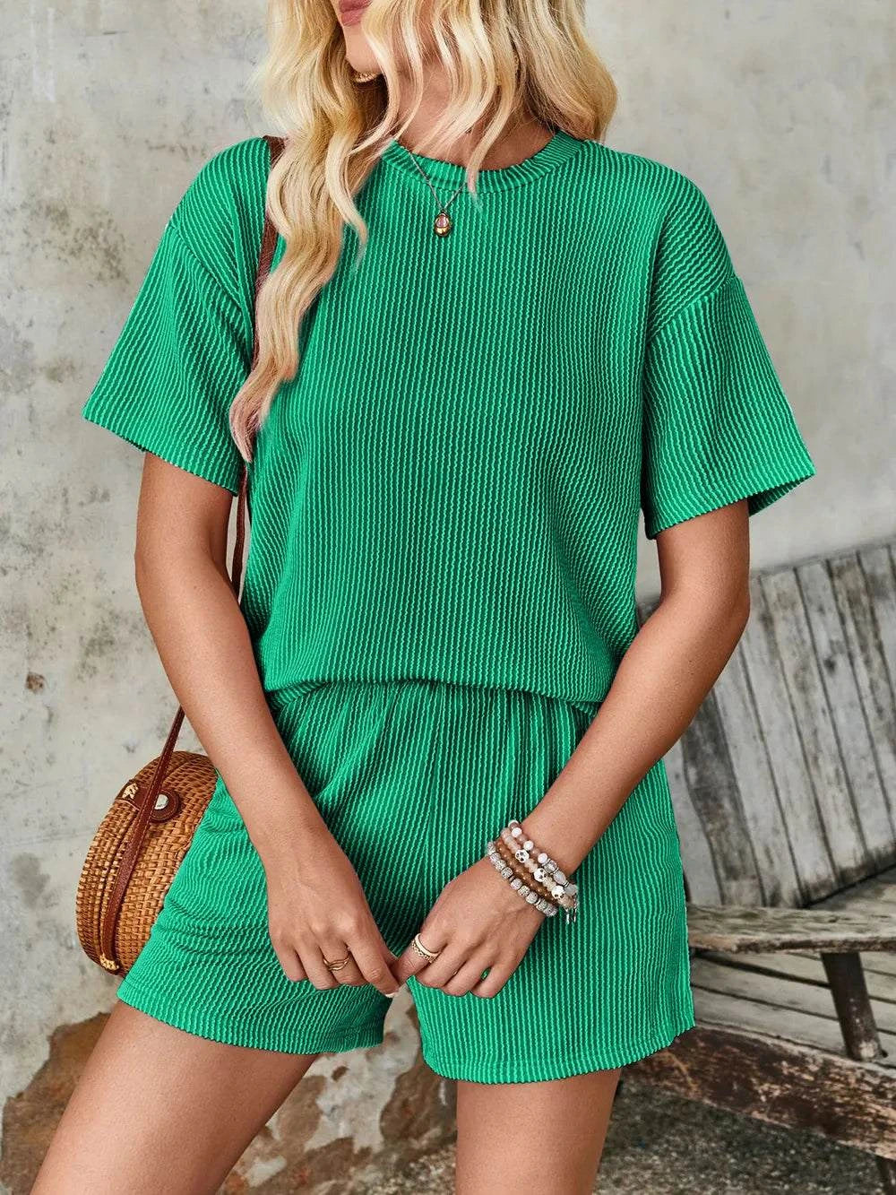 Lovelet Textured Round Neck