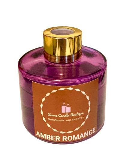 Amber Romance Reed Diffuser 100ml - Anne’s Candle Boutique