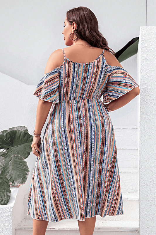 Plus Size Striped