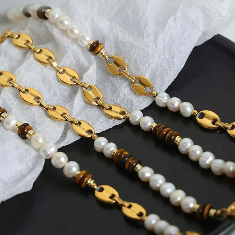18K Gold-Plated Titanium Steel