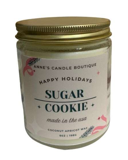 9oz Sugar Cookie Scented Candle